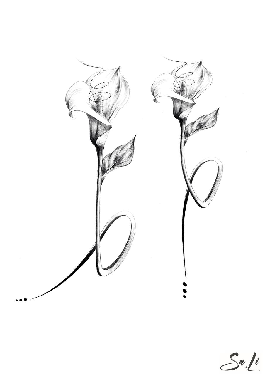 Tattoo sketch concept by Sa.li Tattoo